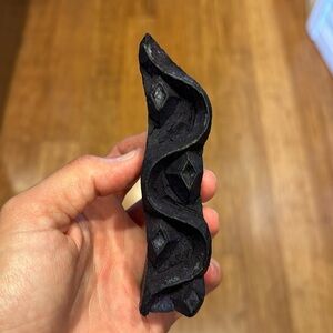 Vintage Hand Carved Textile Stamp